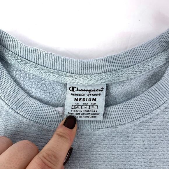 Champion Gradient Ombré Crewneck Sweatshirt Size Medium - Picture 5 of 5